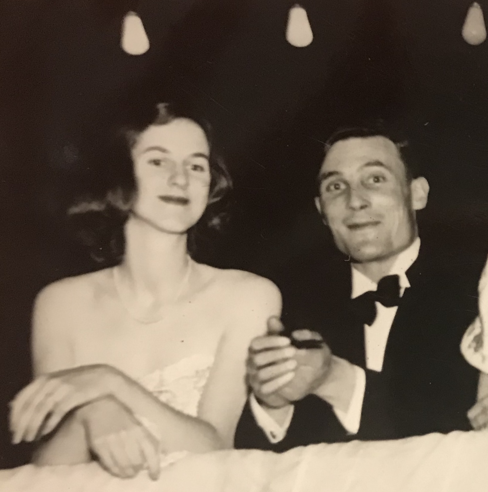 Mike and Pip during engagement