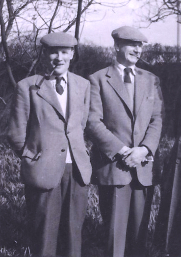 Pa and Grandpa twins